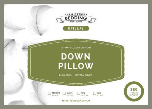 Down Pillow_Insert_45th St Bedding