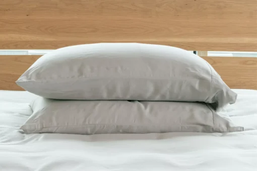 Bamboo Pillow Cover_Color Ash_45th St Bedding