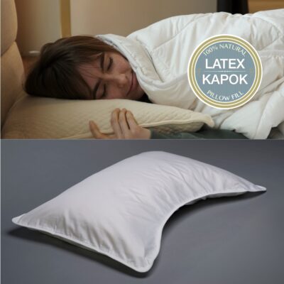 Melange Profile Pillow_Latex and Kapok_45th St Bedding_