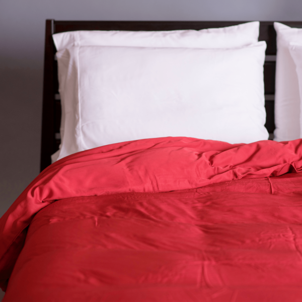 Bamboo Duvet Cover in Berry