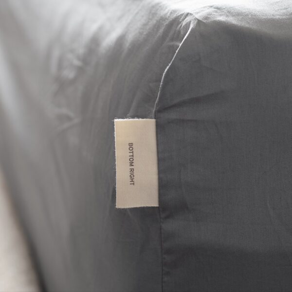 Organic Cotton Sateen Fitted Sheet