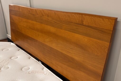 Tisch Live Edge Bed_Headboard Close up_45th St Bedding
