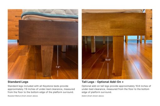 Keystone Collection Bed Legs_45th Street Bedding