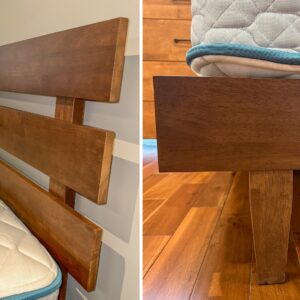 Wallingford Horizon Bed_Roasted Walnut_Headboard_Footboard Detail_45th St Bedding