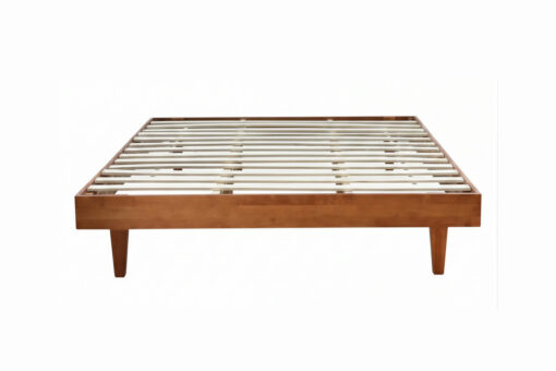 Keystone Basic Bed_Salem Finish_Slat System View_45th St Bedding