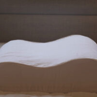 Contour Latex Pillow-_with Cotton-Cover_45th St Bedding