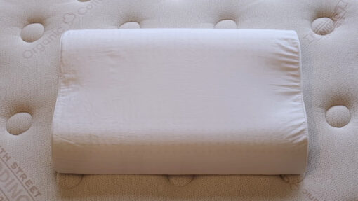 Contour Latex Pillow_Top down view_45th St Bedding