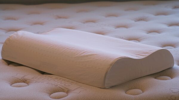 Contour Latex Pillow_angle-view_45th St Bedding