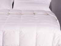 Down Light Comforter_On Bed_45th St Bedding