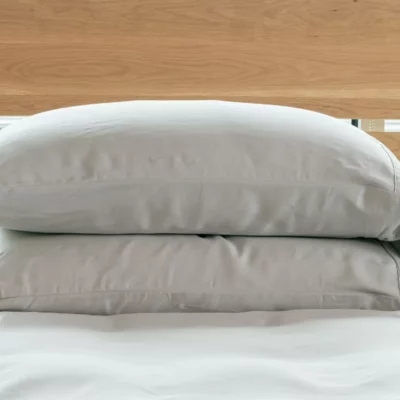 Bamboo Pillow Cover_Color Ash_45th St Bedding