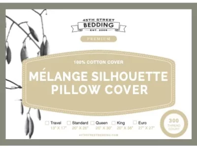 Melange Silhouette Pillow Cover_Label_v2