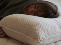 Melange Silhouette Pillow_Model_45th St Bedding