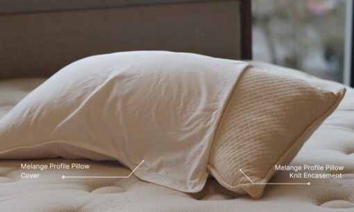Melange Profile Pillow and Cover_45th St Bedding